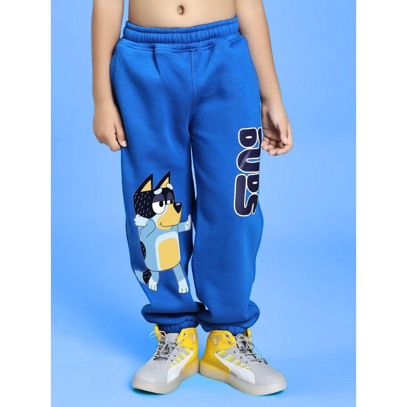 BLUEY BINGO FLEECE JOGGER FOR BOYS AND GIRLS BLUE 1-2 YRS