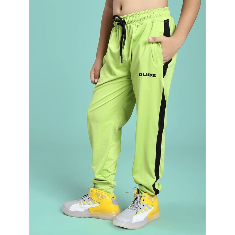 HIGH PERFORMANCE JOGGER FOR BOYS AND GIRLS NEON GREEN 1-2 YRS