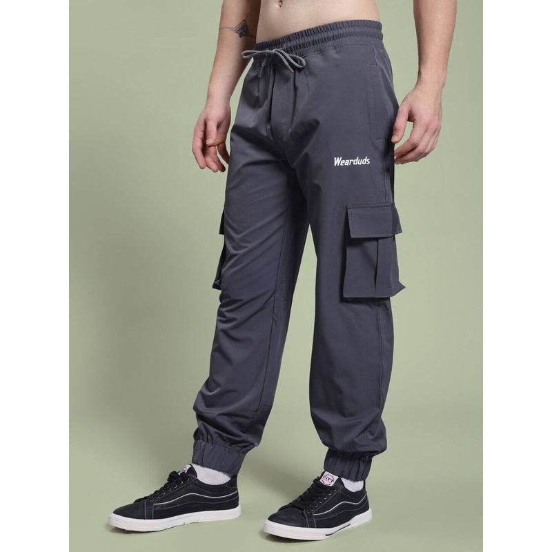 JACK RELAXED FIT MULTI POCKET CARGO DARK GREY XS