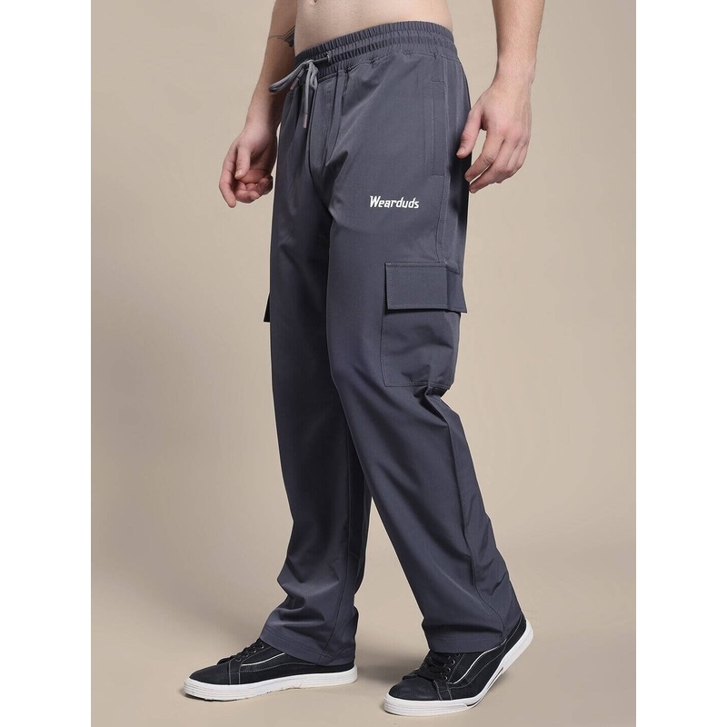 JIMMY RELAXED FIT MULTI POCKET JOGGER DARK GREY XS