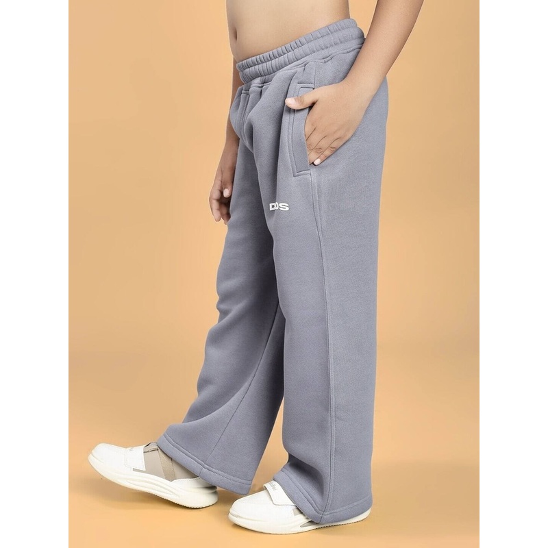 MAKE IT HAPPEN FLEECE JOGGER FOR BOYS AND GIRLS GREY 1-2 YRS