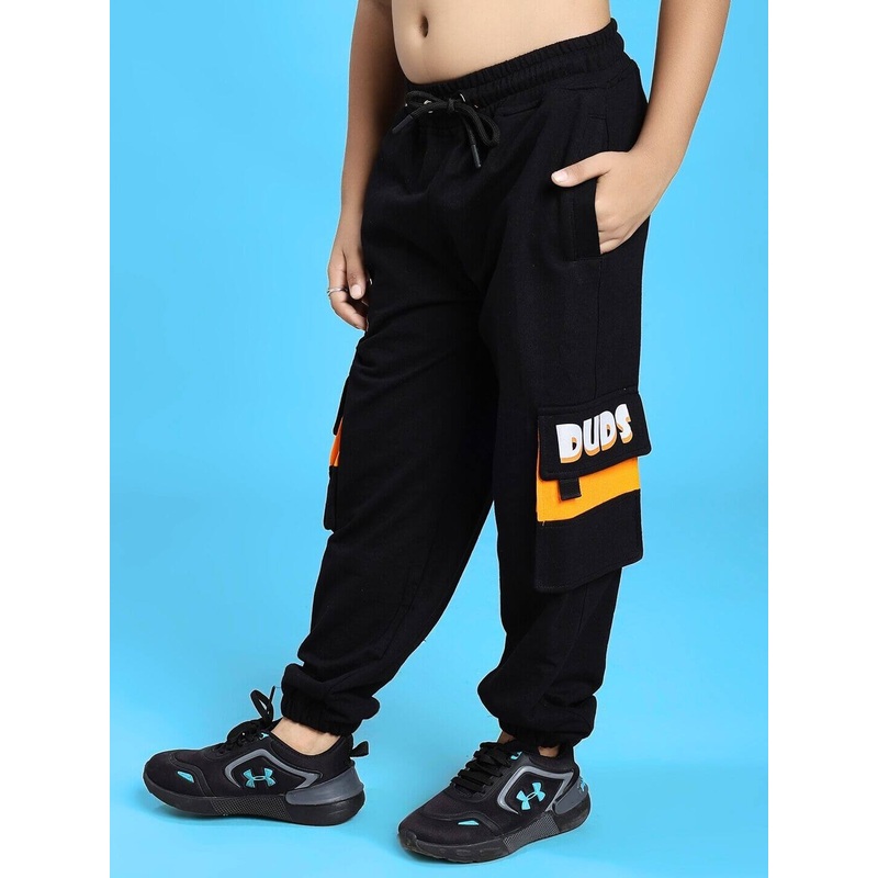 TIGON KIDS JOGGER FOR BOYS AND GIRLS RED BLACK 1-2 YRS