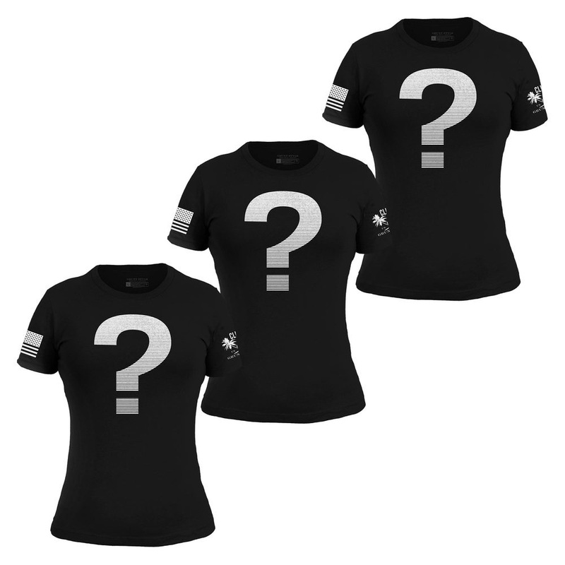 Women’s Club Grunt Style Mystery T-Shirt – 3 Pack Small