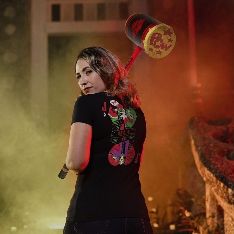 Women’s Crazy In Love Boyfriend Fit T-Shirt – Black Small