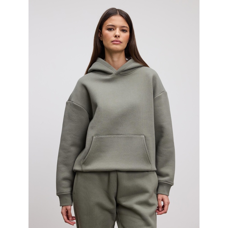Womens Relaxed Hoodie in Sage XXS (4) Sage Relaxed
