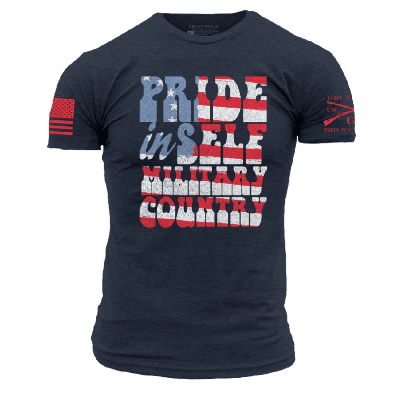 America’s Message T-Shirt – Midnight Navy Small