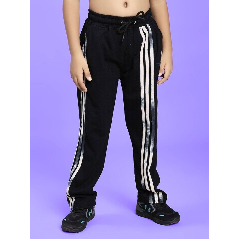 FLICKER JOGGER FOR BOYS AND GIRLS BLACK 1-2 YRS