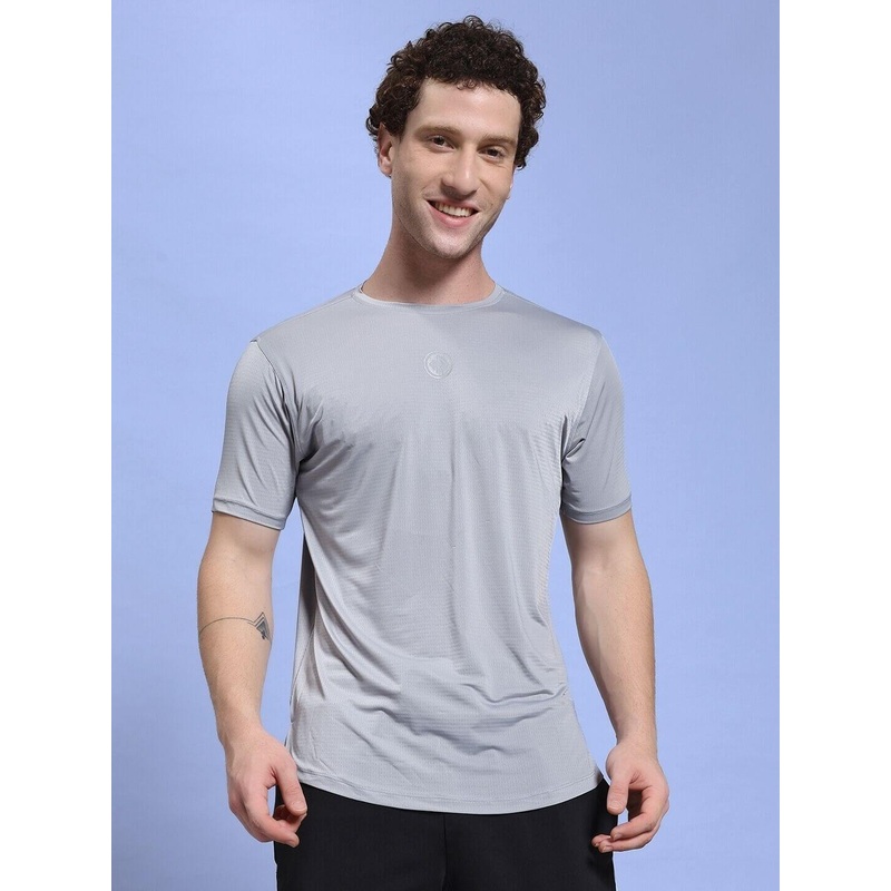 JET RUN REGULAR FIT T-SHIRT GREY XS