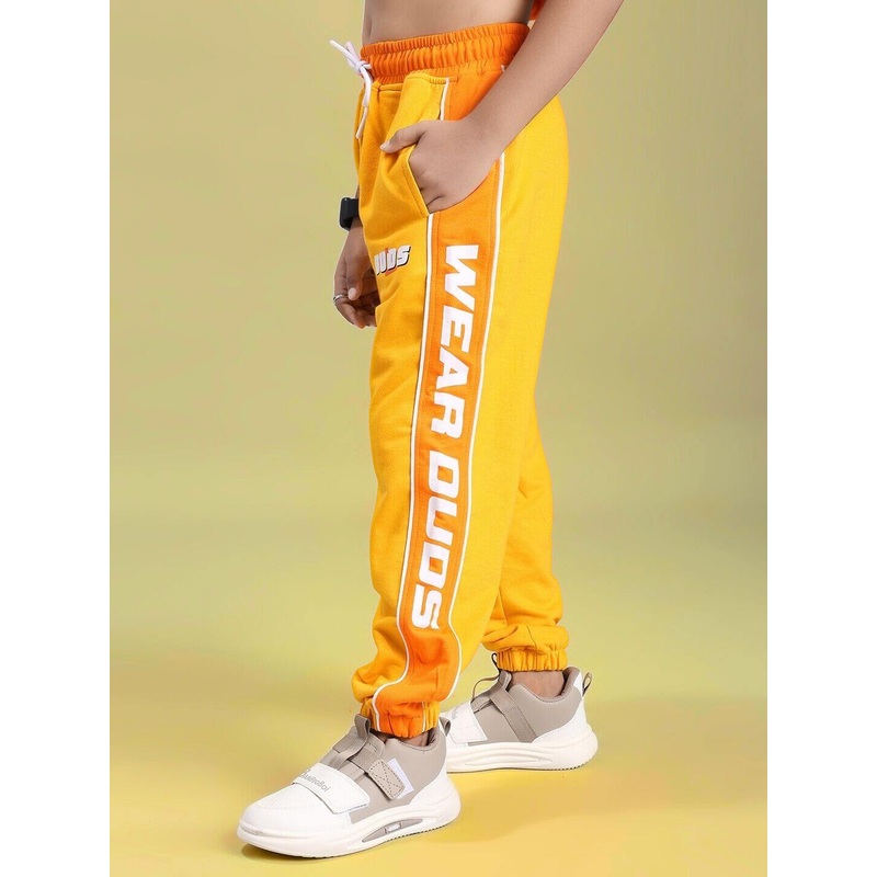 PEPPY JOGGER FOR BOYS AND GIRLS ORANGE 1-2 YRS