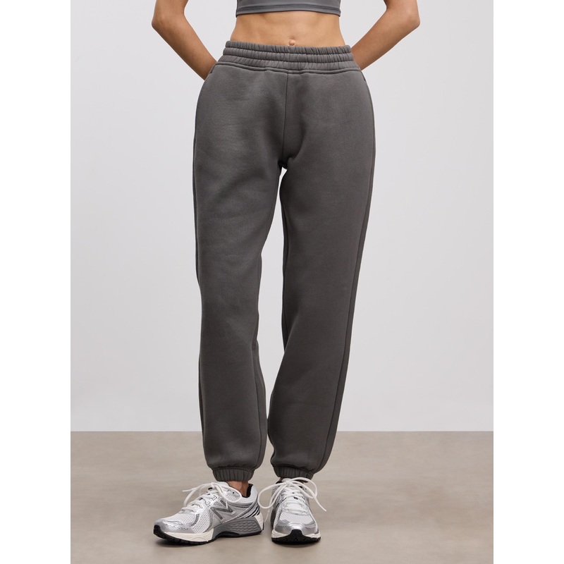 Womens Relaxed Cuffed Jogger in Grey XXS (4) Grey Relaxed