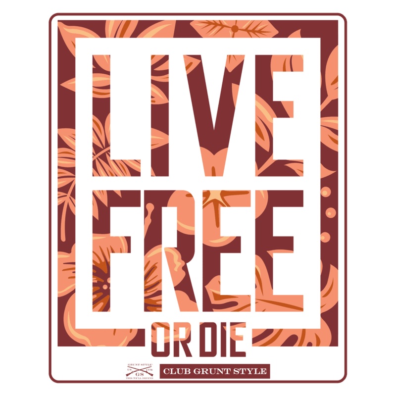2024 April Club Sticker – Live Free
