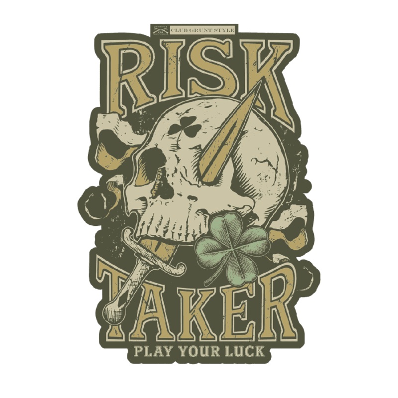 2024 March Club Sticker – Risk Taker