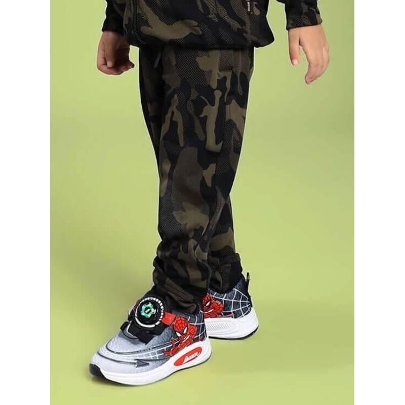 DEFENCE JOGGER FOR BOYS AND GIRLS CAMO GREEN 1-2 YRS