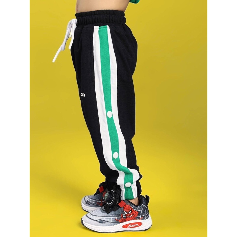 EMIRATI JOGGER FOR BOYS AND GIRLS BLACK GREEN 1-2 YRS