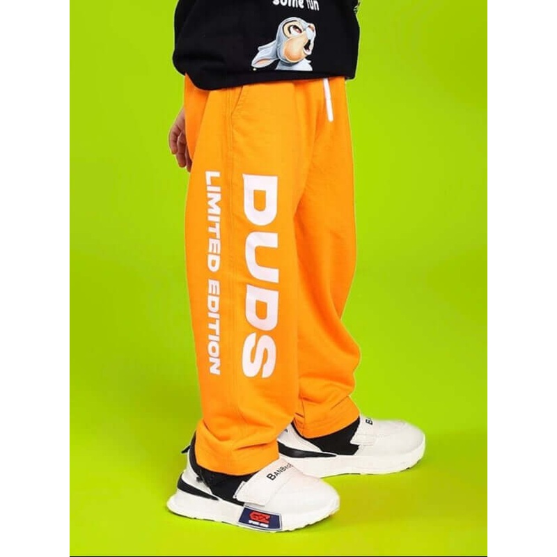 LIMITED EDITION JOGGER FOR BOYS AND GIRLS ORANGE 1-2 YRS