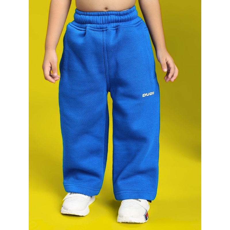 MAKE IT HAPPEN FLEECE JOGGER FOR BOYS AND GIRLS ROYAL BLUE 1-2 YRS