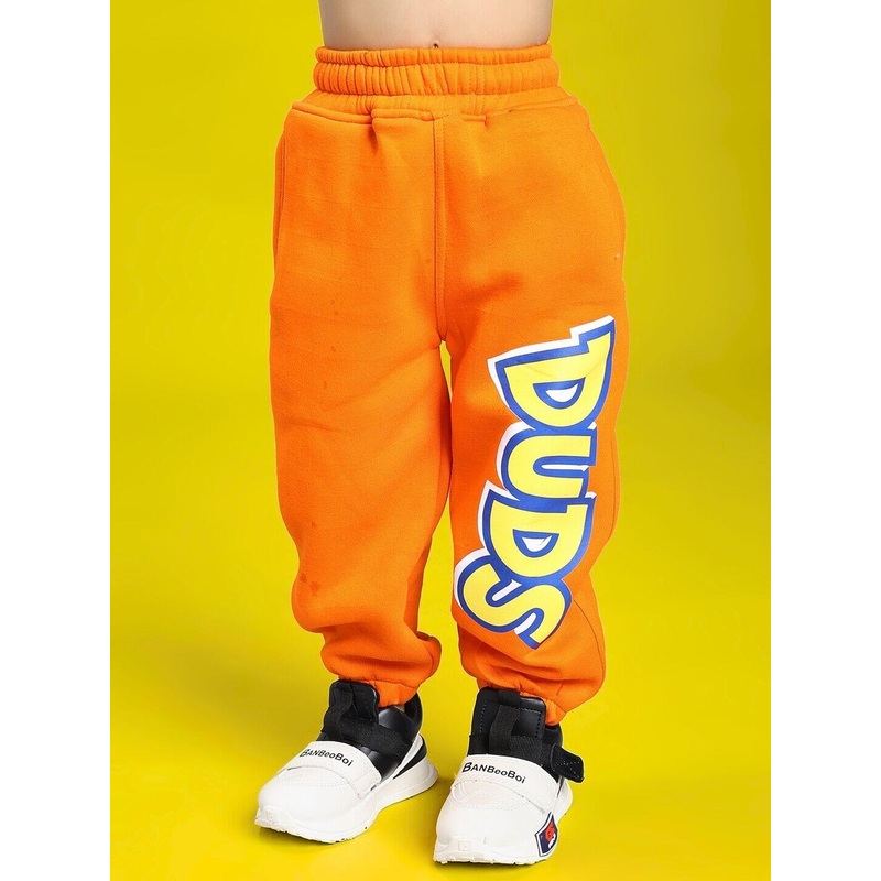 POKEMON TOON FLEECE JOGGER FOR BOYS AND GIRLS ORANGE 1-2 YRS