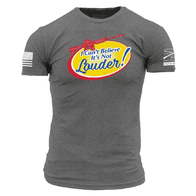 2023 October Club – Can’t Believe It’s Not Louder T-Shirt Small