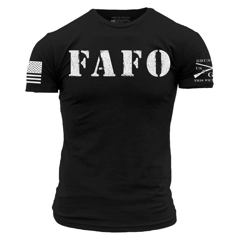 FAFO T-Shirt – Black Small