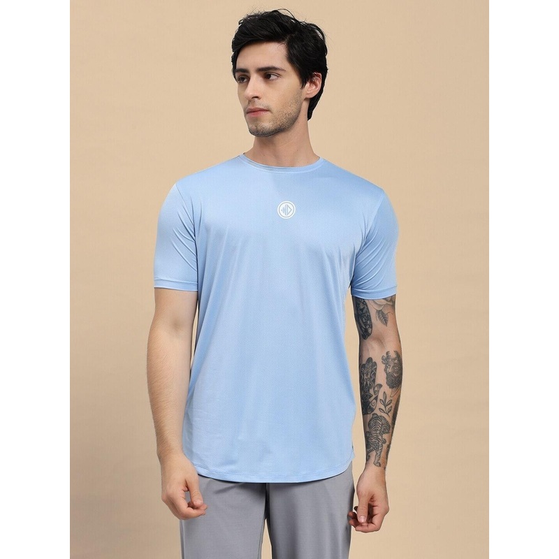 SKYLINE REGULAR FIT T-SHIRT LIGHT BLUE XS