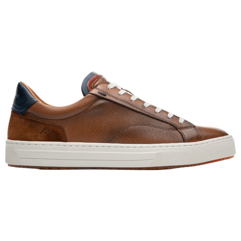 Ambitious Anopolis Leather Trainers Cognac 41