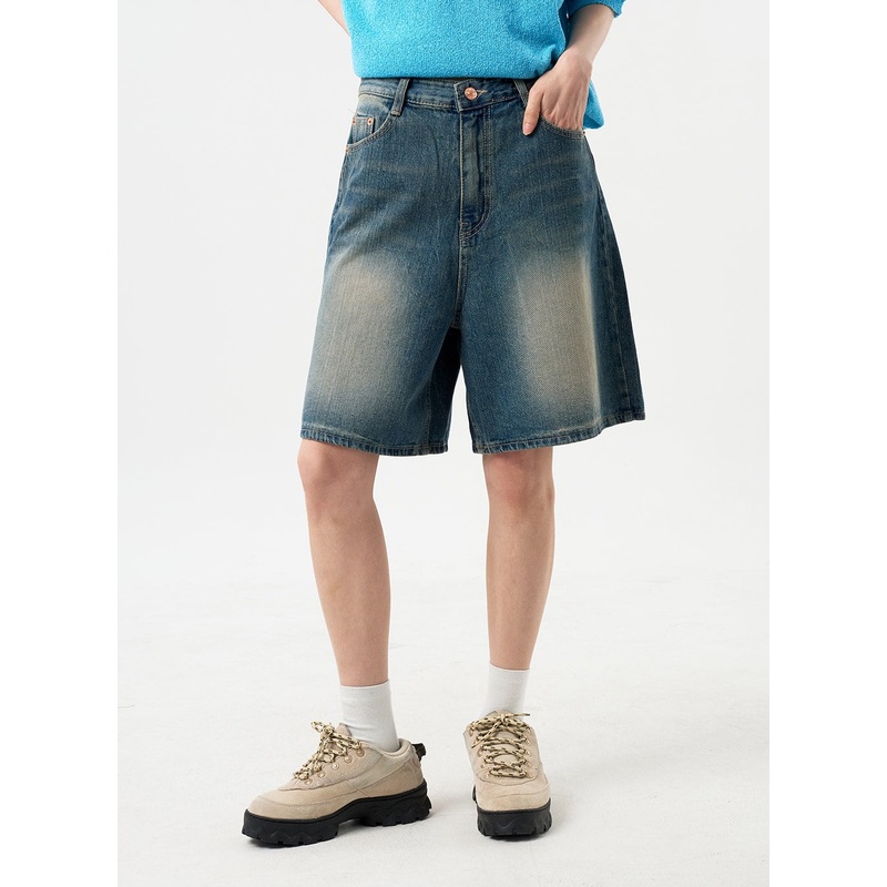 Bermuda Denim Pants CY310 Blue S