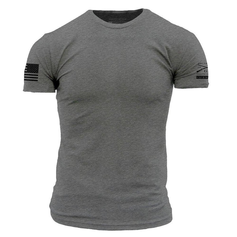 Club Member – Men’s Basic T-Shirt – Heather Grey Small
