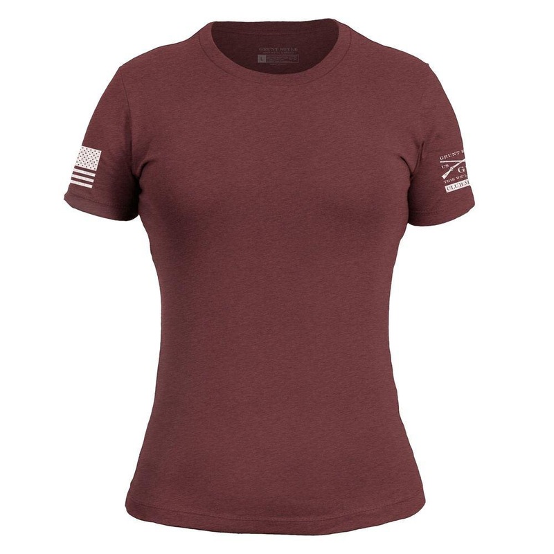 Club Member – Women’s Basic Slim Fit T-Shirt – Heather Burgundy Small