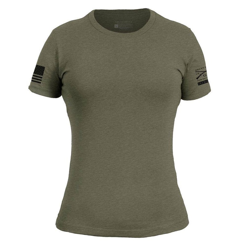 Club Member – Women’s Basic Slim Fit T-Shirt- Heather Light Olive Small