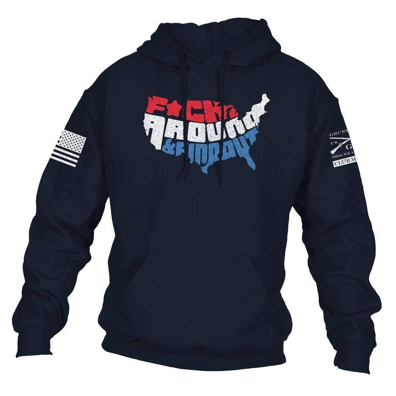 F*ck Around and Find Out Hoodie – Club Grunt Style Small