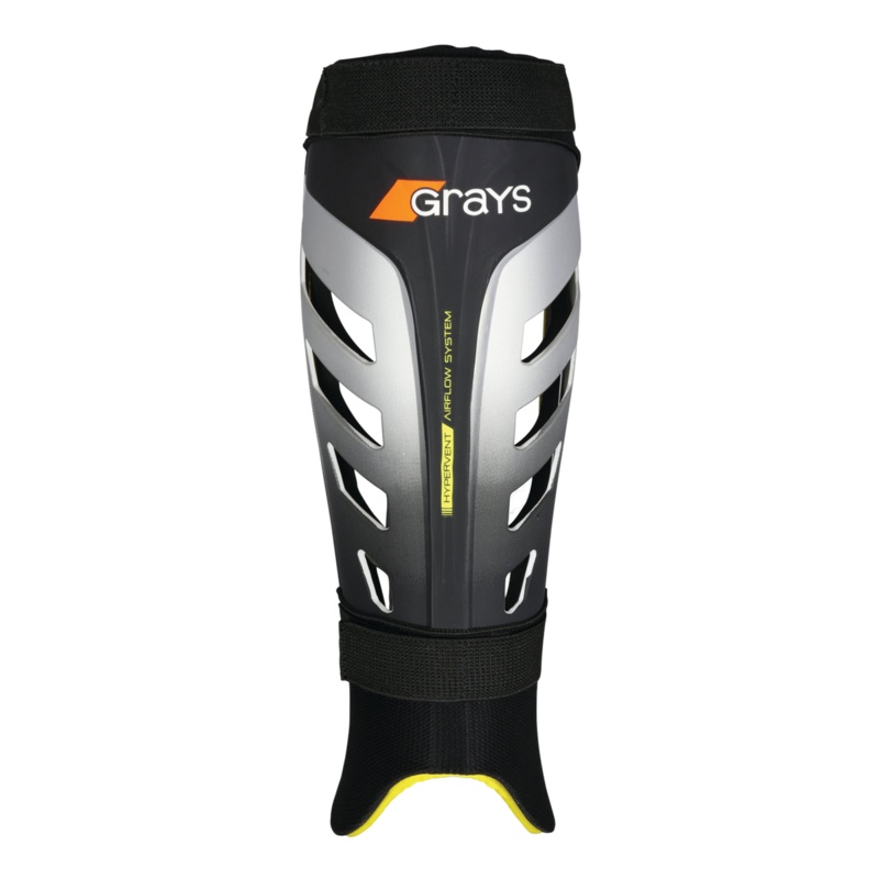 Grays G800 Shinguards Black/Fluo Yellow Small