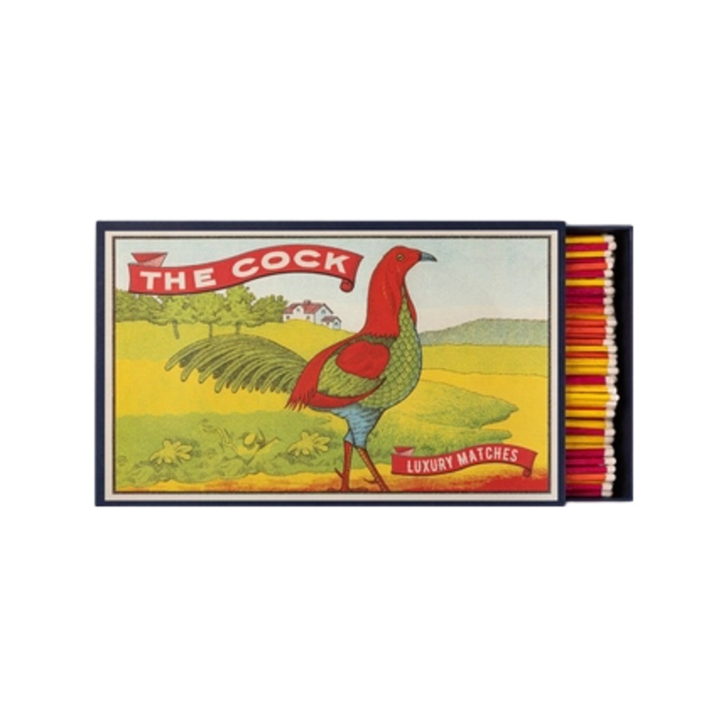 Archivist Giant Matchbox The Cock One Size