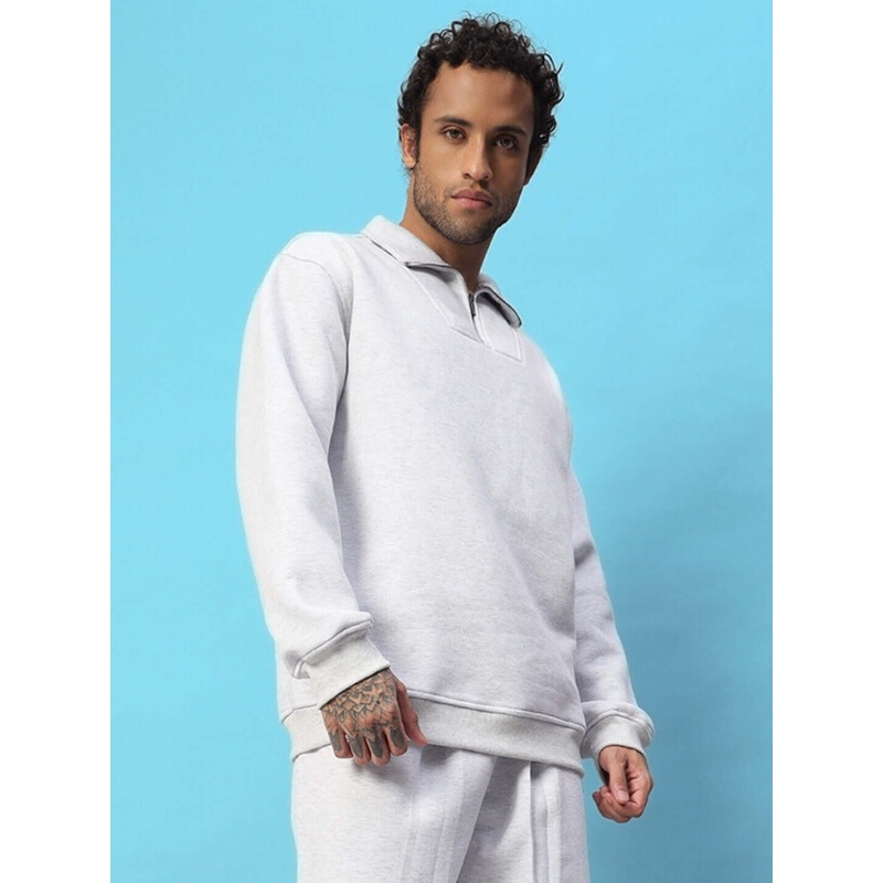 BONAFIDE SWEATSHIRT MELANGE GREY S