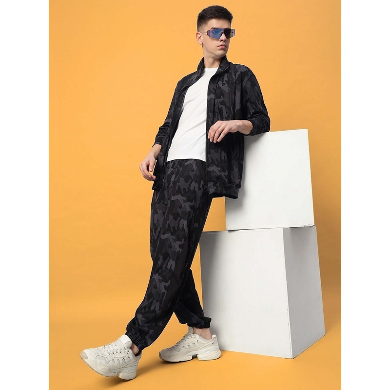 DEFENCE CO-ORD SETS CAMOUFLAGE NAVY XS