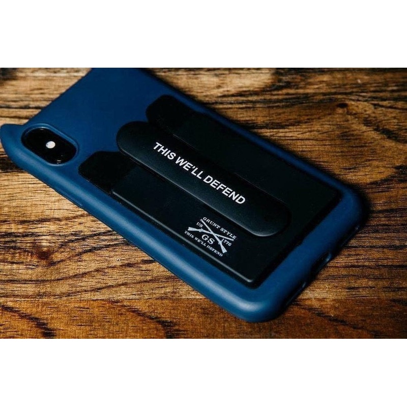Silicone Phone Wallet Grunt Style Logo Silicone Phone Wallet