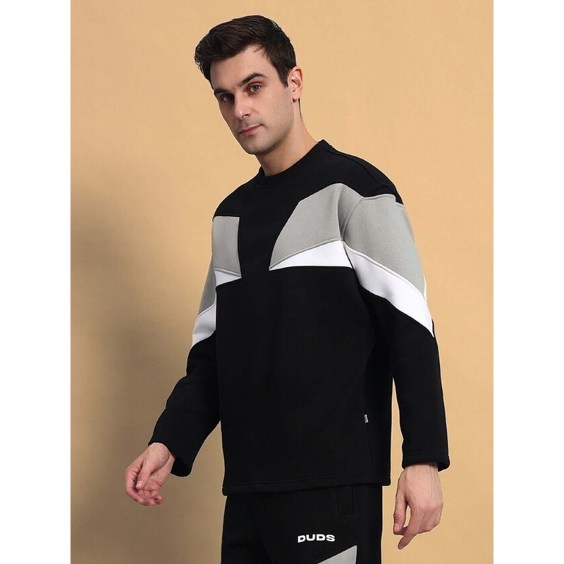 AVIATOR FLEECE SWEATSHIRT BLACK S