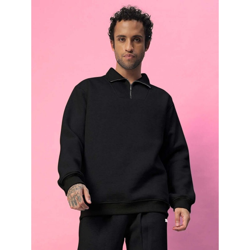 BONA-FIDE FLEECE SWEATSHIRT BLACK S