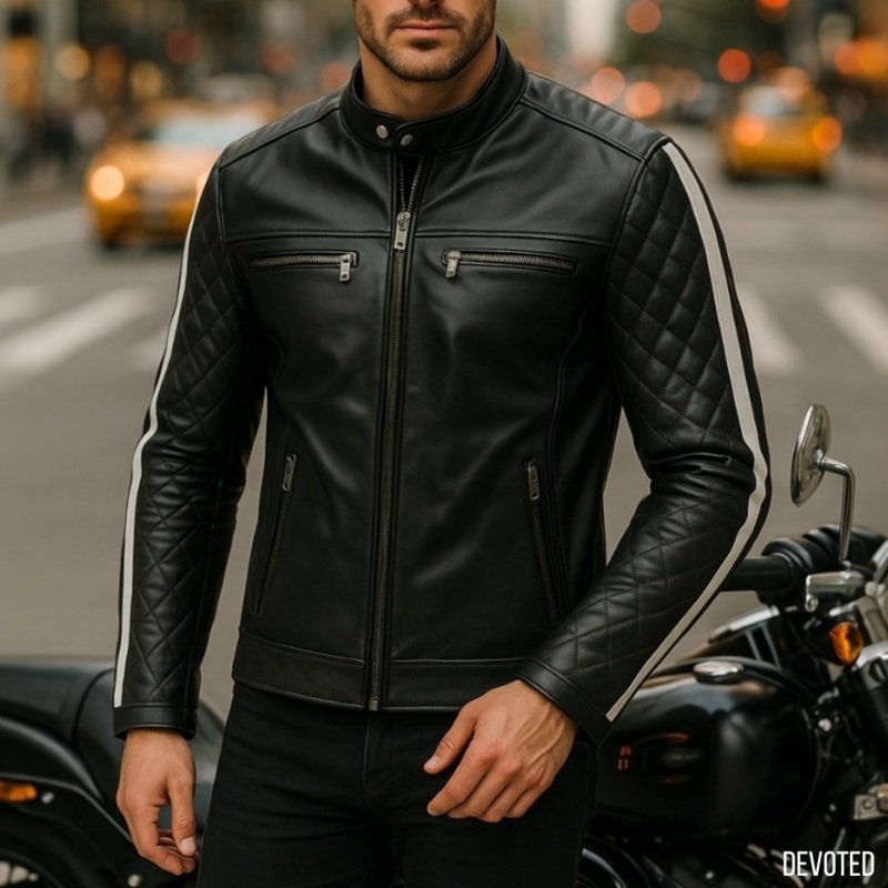 Crusader Jacket XS Black Leather