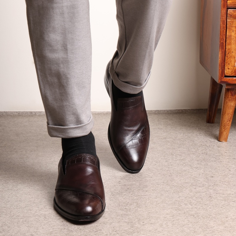 Francis Loafers Chocolate EU 39 / UK 5 brown leather