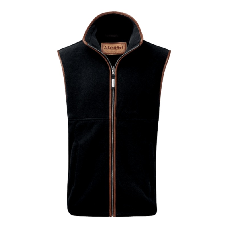 Schoffel Oakham Fleece Gilet in Gunmetal Gunmetal 32