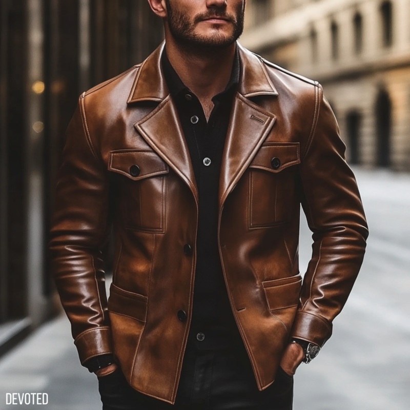 Scorpion Jacket XS Brown Leather