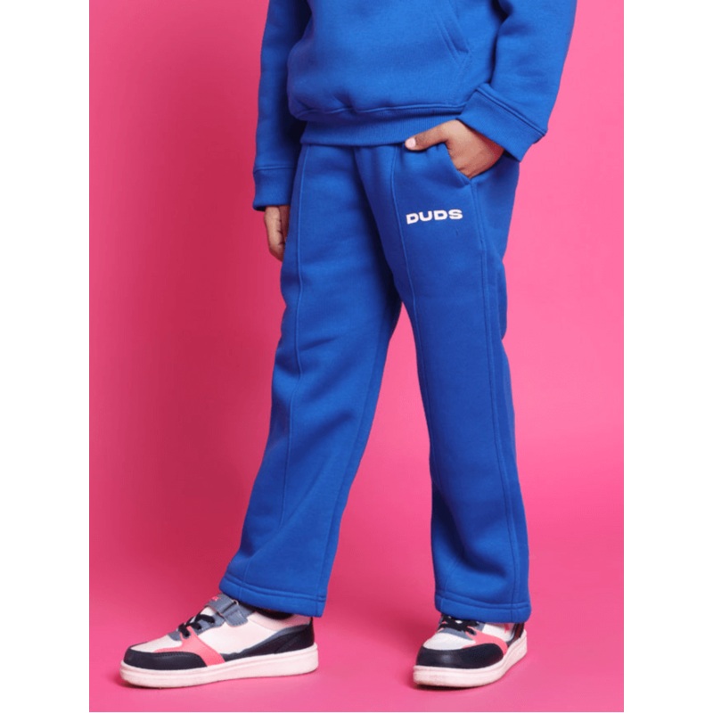 SPIDERROBO FLEECE PANT FOR BOYS GIRLS ROYAL BLUE 1-2 YRS