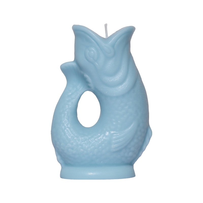 The Gluggle Jug Factory Mini Gluggle Candle Pale Blue Mini
