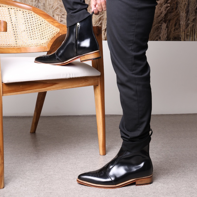 Titus Chelsea Black EU 39 / UK 5 black leather