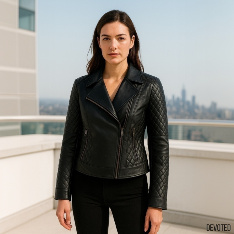 Evie Jacket XXS Black Leather