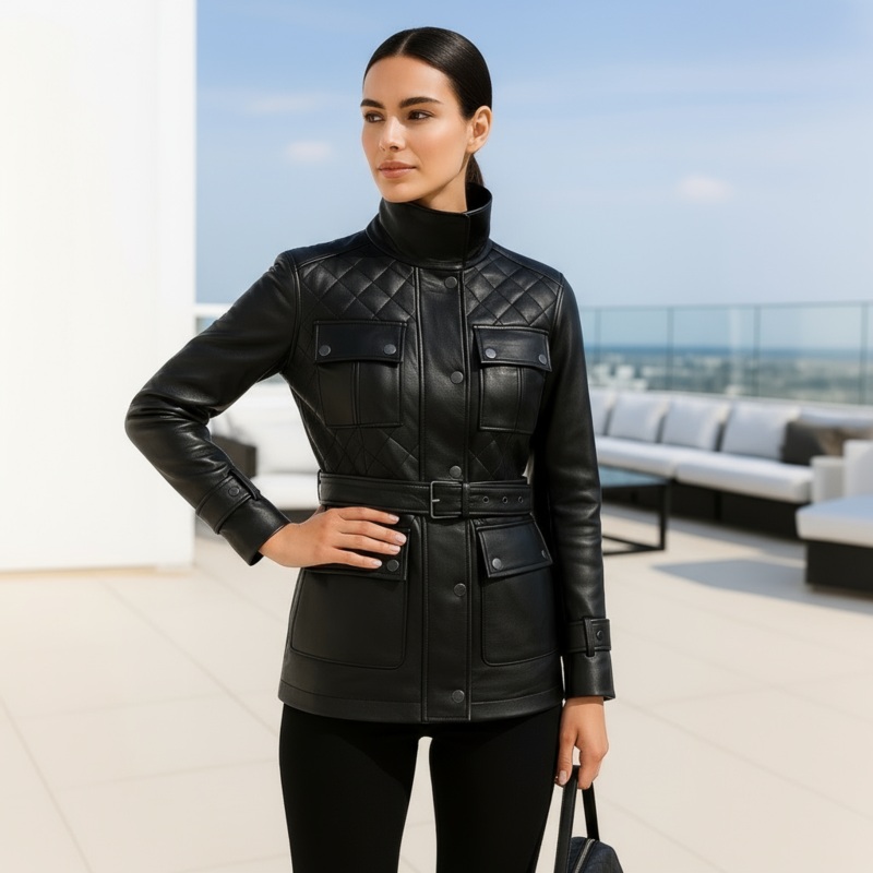 Isabella Jacket XXS Black Leather