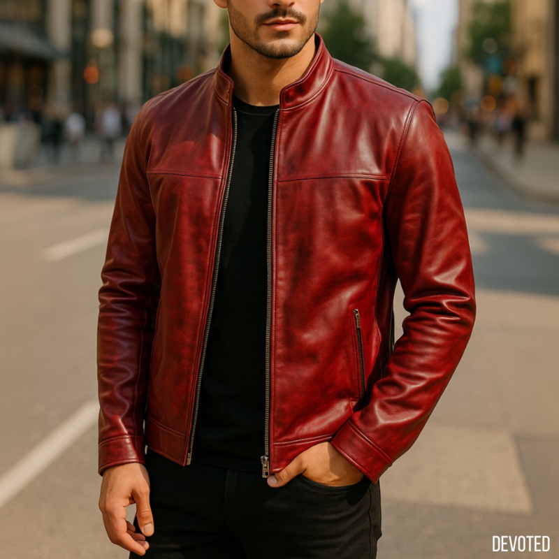Starfighter Jacket XS Red Leather