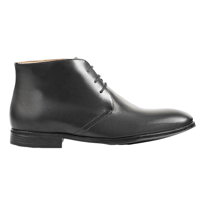 Anatomic Saulo Leather Lace Up Boots Black 42