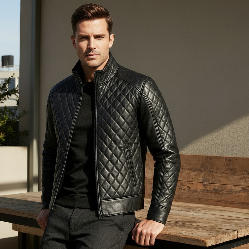 Atlantic Jacket XS Black Leather