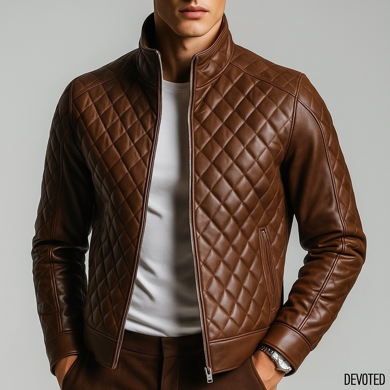Atlantic Jacket XS Brown Leather